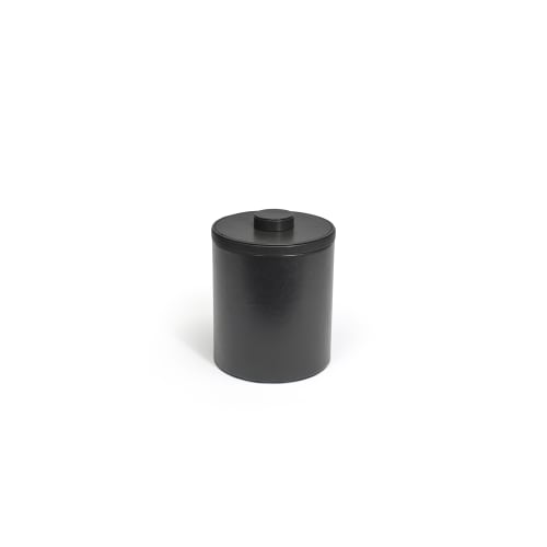 London Ice Bucket 2 Quart Round, Black
